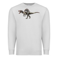 Dove Grey Spinosaurus Premium Sweatshirt - LillyAllenDesigns