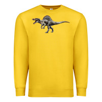 Lemon Spinosaurus Premium Sweatshirt - LillyAllenDesigns