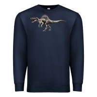 Navy Spinosaurus Premium Sweatshirt - LillyAllenDesigns