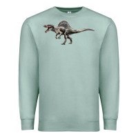 Seafoam Spinosaurus Premium Sweatshirt - LillyAllenDesigns