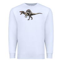 White Spinosaurus Premium Sweatshirt - LillyAllenDesigns