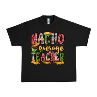 Black nacho average teacher Urban Heavy Tee - Zillion Design Studio