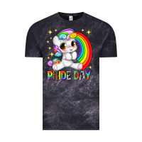 Cloud Black pride day Vintage Tee - texasbilliewilder
