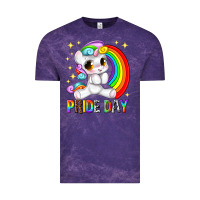 Cloud Purple pride day Vintage Tee - texasbilliewilder