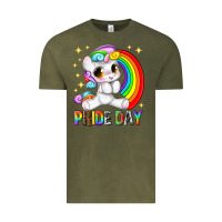 Vintage Olive pride day Vintage Tee - texasbilliewilder