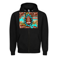Black football leopard turquoise gemstone sunflower Zipper Hoodie - JahusDesignShop