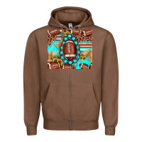 Chestnut football leopard turquoise gemstone sunflower Zipper Hoodie - JahusDesignShop