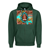 Sports Green football leopard turquoise gemstone sunflower Zipper Hoodie - JahusDesignShop