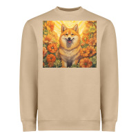 Mushroom shiba inu Heavyweight Sweatshirt - Unal Design