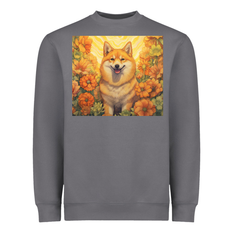 Shiba Inu Heavyweight Sweatshirt by Unal Design | Teevron