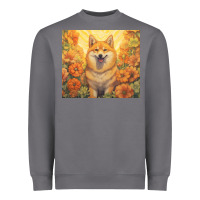 Storm shiba inu Heavyweight Sweatshirt - Unal Design