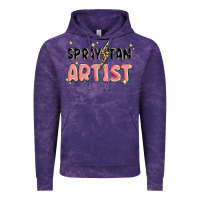 Cloud Purple spray tan artist Vintage Hoodie - MaliasSmallBusiness