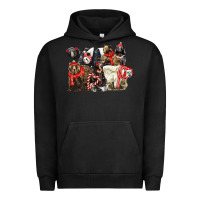Pigment Black Christmas Bear Family Urban Hoodie - LillyAllenDesigns