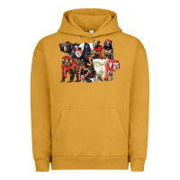 Pigment Peanut Butter Christmas Bear Family Urban Hoodie - LillyAllenDesigns