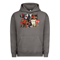 Pigment Tornado Christmas Bear Family Urban Hoodie - LillyAllenDesigns