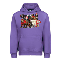 Tulip Christmas Bear Family Urban Hoodie - LillyAllenDesigns