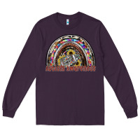 Plum autism avareness football Long Sleeve Tee - SublimationCraftShop