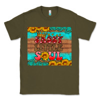 Army Green sassy little soul Classic Tee - HRA Design Shop