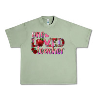 Oil Green one loved teacher Urban Heavy Tee - RanaPortraitStore
