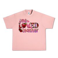 Salmon one loved teacher Urban Heavy Tee - RanaPortraitStore