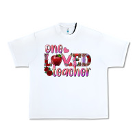 White one loved teacher Urban Heavy Tee - RanaPortraitStore