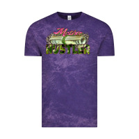Cloud Purple mother hustler Vintage Tee - Zillion Design Studio