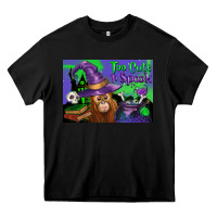 Black Too Cute To Spook Baby Orangutan Heavy Core Tee - LillyAllenDesigns