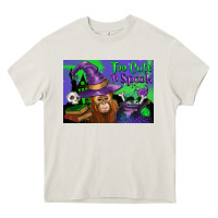 Cream Too Cute To Spook Baby Orangutan Heavy Core Tee - LillyAllenDesigns