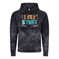 Cloud Black thats what i do i fix stuff and i know things Vintage Hoodie - MaliasSmallBusiness