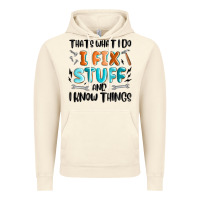 Vintage Artic thats what i do i fix stuff and i know things Vintage Hoodie - MaliasSmallBusiness