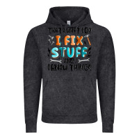 Vintage Black thats what i do i fix stuff and i know things Vintage Hoodie - MaliasSmallBusiness