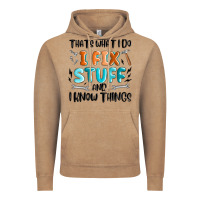 Vintage Coffee thats what i do i fix stuff and i know things Vintage Hoodie - MaliasSmallBusiness