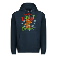 Navy and then i just snnaped Premium Hoodie - MaliasSmallBusiness