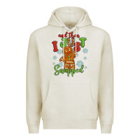 Oatmeal Heather and then i just snnaped Premium Hoodie - MaliasSmallBusiness