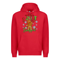 Red and then i just snnaped Premium Hoodie - MaliasSmallBusiness