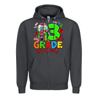 Smoke 3 rd grade is so sweet Zipper Hoodie - AdoDesignShop