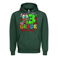 Sports Green 3 rd grade is so sweet Zipper Hoodie - AdoDesignShop