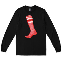 Black red sock fa element Long Sleeve Tee - FaDigitalArtStudio