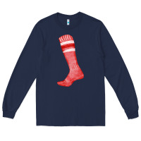 Navy red sock fa element Long Sleeve Tee - FaDigitalArtStudio