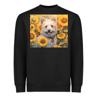 Black westie Heavyweight Sweatshirt - Unal Design