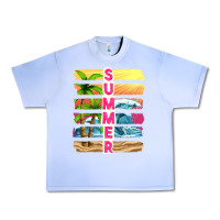 Grape Ice summer with background tbw Urban Heavy Tee - texasbilliewilder