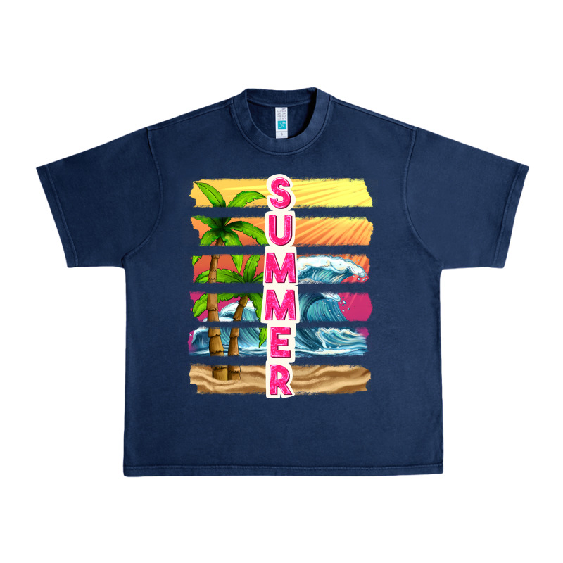 Summer With Background Tbw Urban Heavy Tee by texasbilliewilder | Teevron