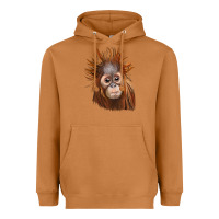 Meerkat baby orangutan Heavyweight Hoodie - LillyAllenDesigns