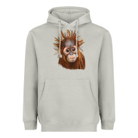 Moon Dust baby orangutan Heavyweight Hoodie - LillyAllenDesigns