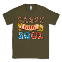 Army Green sassy little soul Classic Tee - HRA Design Shop