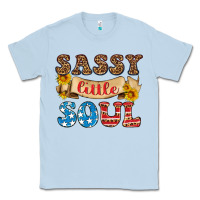 Dusty Blue sassy little soul Classic Tee - HRA Design Shop