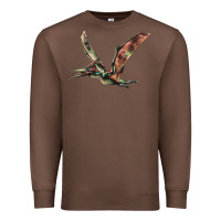 Chestnut Pteranodon Premium Sweatshirt - LillyAllenDesigns