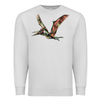 Dove Grey Pteranodon Premium Sweatshirt - LillyAllenDesigns