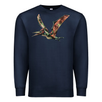 Navy Pteranodon Premium Sweatshirt - LillyAllenDesigns