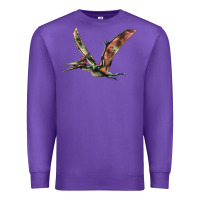 Purple Pteranodon Premium Sweatshirt - LillyAllenDesigns
